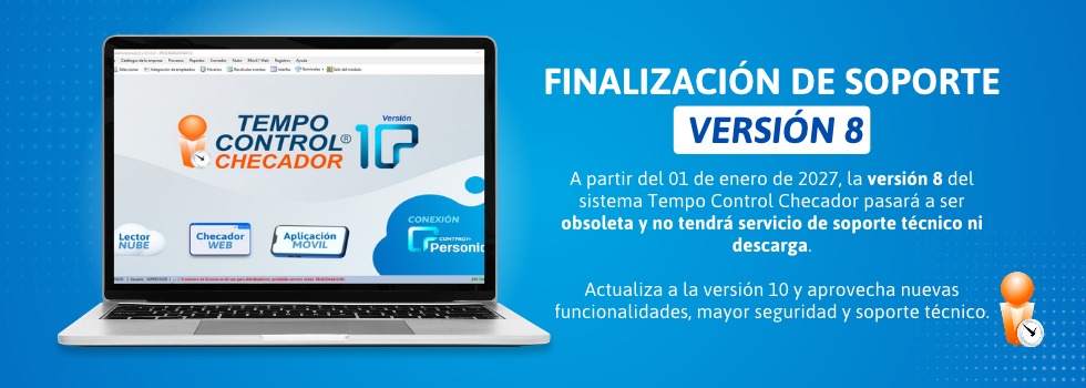Finalización de versión 8